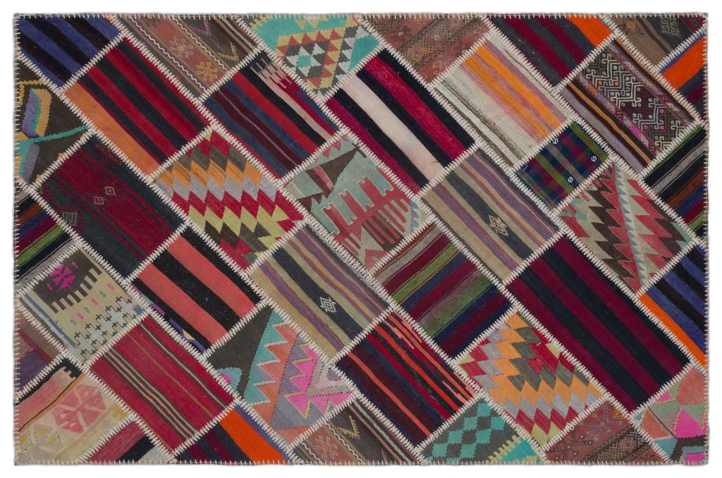 Apex Kilim Patchwork Unique Naturel 25523 155 x 237 cm