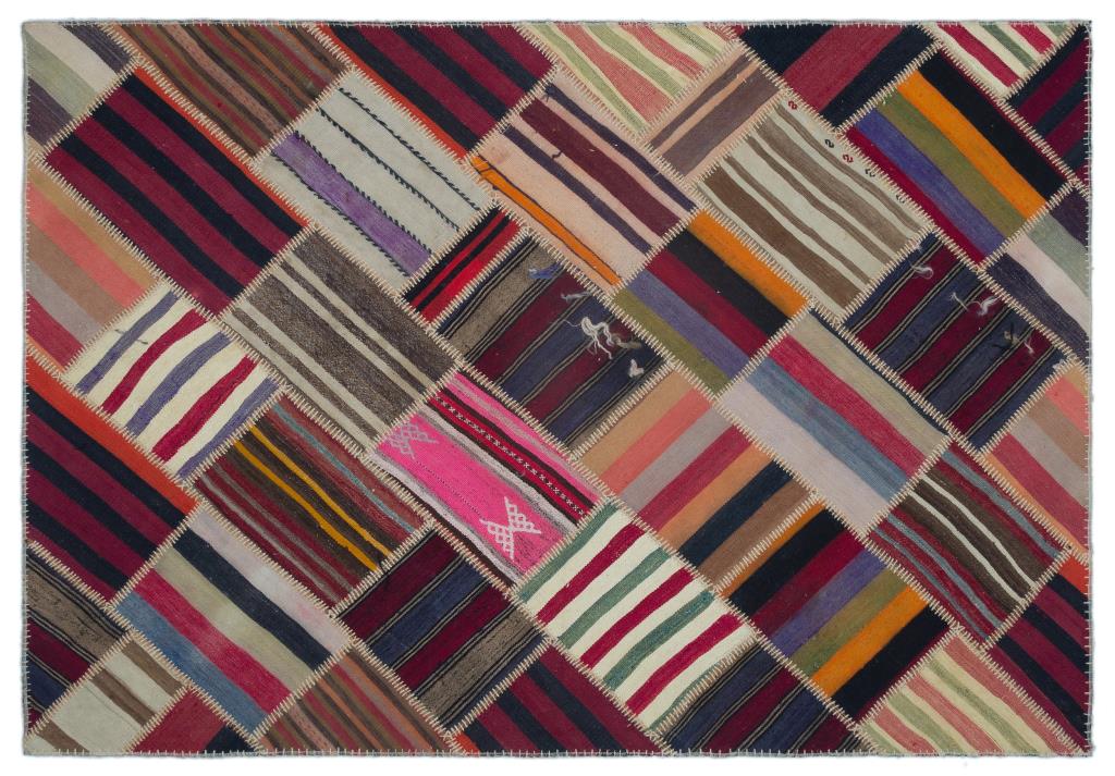 Apex Kilim Patchwork Unique Naturel 25537 160 x 226 cm