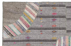 Apex Kilim Patchwork Unique Striped 1082 160 x 230 cm