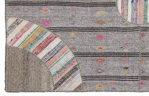 Apex Kilim Patchwork Unique Striped 1082 160 x 230 cm