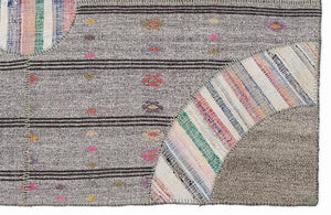 Apex Kilim Patchwork Unique Striped 1082 160 x 230 cm