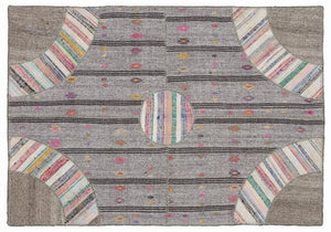 Apex Kilim Patchwork Unique Striped 1082 160 x 230 cm