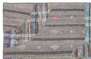 Apex Kilim Patchwork Unique Striped 1086 160 x 230 cm