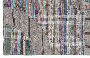 Apex Kilim Patchwork Unique Striped 1086 160 x 230 cm
