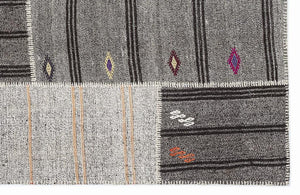 Apex Kilim Patchwork Unique Striped 1118 160 x 230 cm