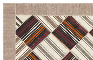 Apex Kilim Patchwork Unique Striped 11519 210 x 270 cm