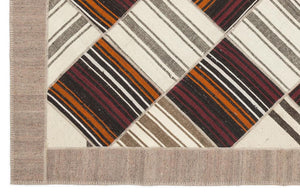 Apex Kilim Patchwork Unique Striped 11519 210 x 270 cm