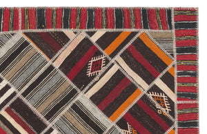 Apex Kilim Patchwork Unique Striped 11526 218 x 309 cm