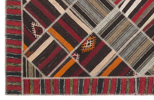 Apex Kilim Patchwork Unique Striped 11526 218 x 309 cm