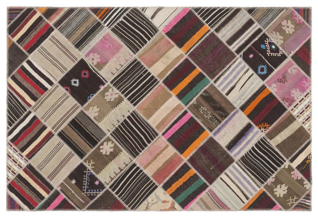 Apex Kilim Patchwork Unique Striped 11528 178 x 264 cm