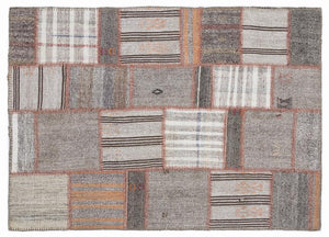 Apex Kilim Patchwork Unique Striped 1295 160 x 230 cm