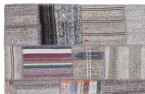 Apex Kilim Patchwork Unique Striped 1322 160 x 230 cm