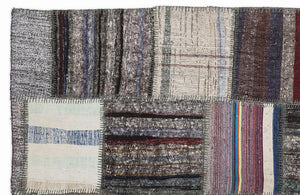 Apex Kilim Patchwork Unique Striped 1329 160 x 230 cm