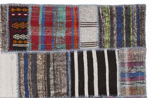 Apex Kilim Patchwork Unique Striped 1339 160 x 230 cm