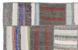 Apex Kilim Patchwork Unique Striped 1351 160 x 230 cm