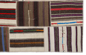 Apex Kilim Patchwork Unique Striped 2212 160 x 230 cm