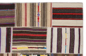 Apex Kilim Patchwork Unique Striped 2239 160 x 230 cm