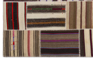 Apex Kilim Patchwork Unique Striped 2239 160 x 230 cm