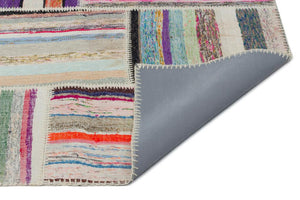 Apex Kilim Patchwork Unique Striped 22401 190 x 278 cm