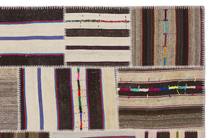 Apex Kilim Patchwork Unique Striped 2242 160 x 230 cm