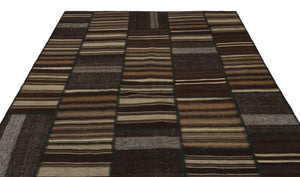 Apex Kilim Patchwork Unique Striped 22461 202 x 298 cm