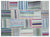Apex Kilim Patchwork Unique Striped 22490 160 x 220 cm