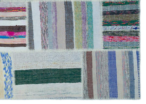 Apex Kilim Patchwork Unique Striped 22495 160 x 230 cm