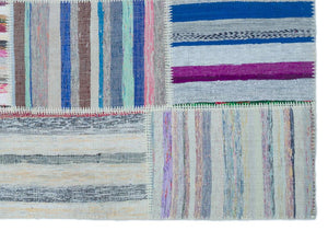 Apex Kilim Patchwork Unique Striped 22498 160 x 230 cm