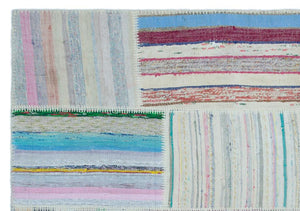 Apex Kilim Patchwork Unique Striped 22498 160 x 230 cm