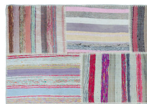 Apex Kilim Patchwork Unique Striped 22524 160 x 230 cm