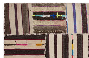 Apex Kilim Patchwork Unique Striped 2253 160 x 230 cm