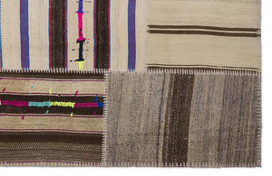 Apex Kilim Patchwork Unique Striped 2253 160 x 230 cm