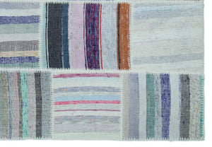 Apex Kilim Patchwork Unique Striped 22536 160 x 230 cm