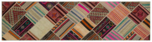 Apex Kilim Patchwork Unique Striped 22548 85 x 316 cm