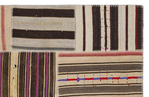 Apex Kilim Patchwork Unique Striped 2264 160 x 230 cm