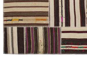 Apex Kilim Patchwork Unique Striped 2264 160 x 230 cm