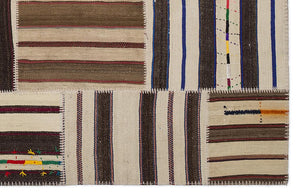 Apex Kilim Patchwork Unique Striped 2264 160 x 230 cm