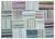 Apex Kilim Patchwork Unique Striped 25243 160 x 221 cm