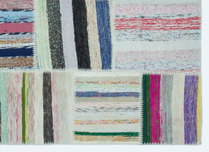 Apex Kilim Patchwork Unique Striped 25270 160 x 222 cm