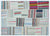 Apex Kilim Patchwork Unique Striped 25275 160 x 221 cm