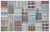 Apex Kilim Patchwork Unique Striped 25292 145 x 228 cm