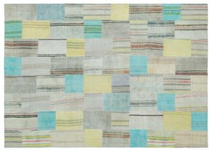 Apex Kilim Patchwork Unique Striped 25331 160 x 226 cm