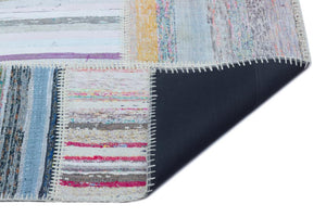 Apex Kilim Patchwork Unique Striped 25448 160 x 224 cm