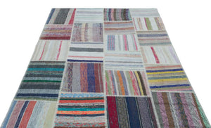 Apex Kilim Patchwork Unique Striped 25449 160 x 230 cm