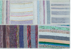 Apex Kilim Patchwork Unique Striped 25459 160 x 227 cm