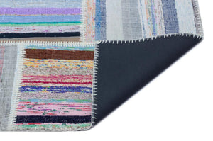 Apex Kilim Patchwork Unique Striped 25477 160 x 225 cm