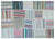 Apex Kilim Patchwork Unique Striped 25509 158 x 222 cm