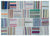 Apex Kilim Patchwork Unique Striped 25531 158 x 224 cm