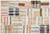 Apex Kilim Patchwork Unique Striped 36361 151 x 225 cm