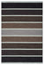 Apex Kilim Striped 26756 122 x 180 cm